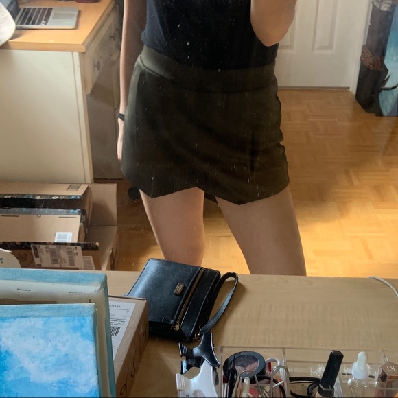 Army Green Skort - Picture 4 of 4